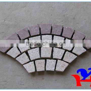 ocean red +G682 flamed paver for packing and garden