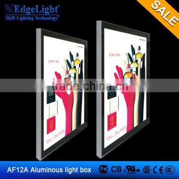 New single-sided magnetic type light box AF12A aluminous frame