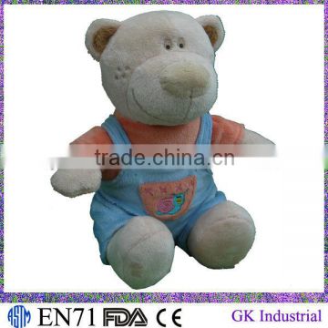 Plush toy bear for baby
