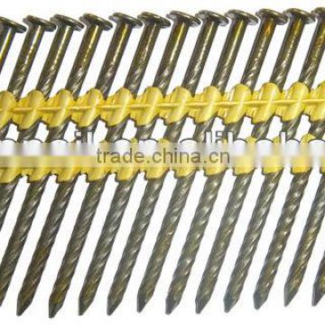 Factory supply 21 degree plastic collated nails