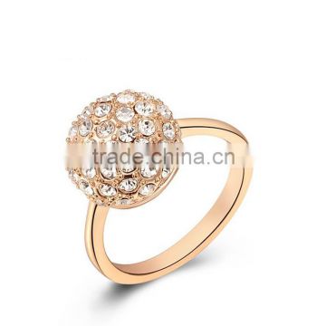 IN Stock Wholesale Gemstone Luxury Handmade Brand Women Metal Ring SKD0361