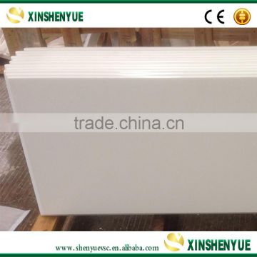 Building Material Pure White Crystallized Glass Panel