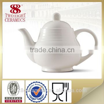 Grace tea ware, white ceramic tea pot