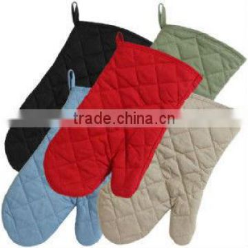 100% Cotton Oven Mitt, various colors oven glove