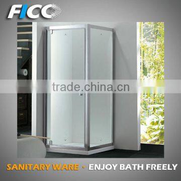 FC-5B03, frameless fiberglass shower doors