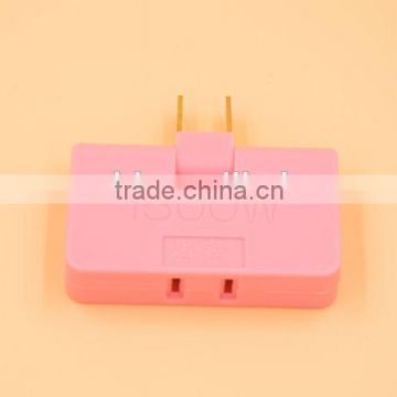 2 two flat pins North America countries type converter outlet