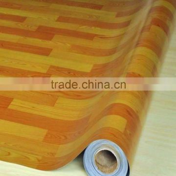 wood texture PVC Material pvc floor rolls