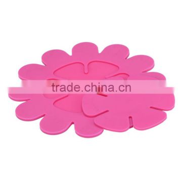 Flower Shape Coasters Silicone Placemat