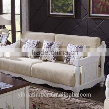 Comodo Sofa Muebles del living sala de madera de alta calidad suave 2015