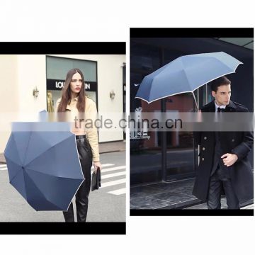 42" Arc Automatic Open and Close Foldable Compact Umbrella