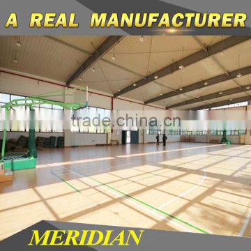 FIBA Approved Basketball Laminate Flooring for Indoor Match