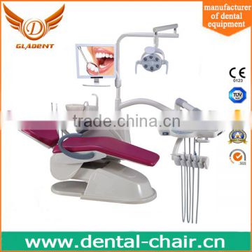 Hot Sale Best Dental Chair with LED Sensor Dental Chair Light and Assistant Control System