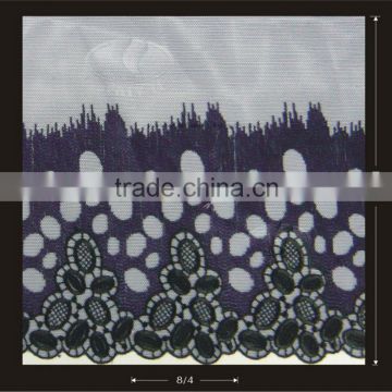 BK CIRCLE EMBROIDERY LACE