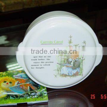 Container heat transfer printing film
