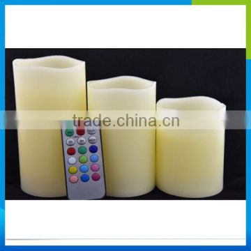 Flameless Candles Real Wax Flicker Flameless Ivory led candle