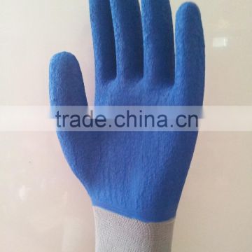 10G String Knit Liner Latex Fully Coated Glove