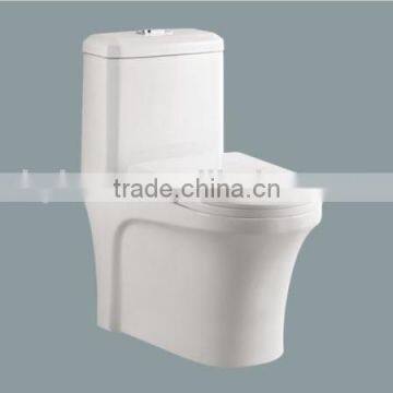 China White Color Siphon One Piece Toilet