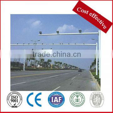 steel galvanized highway monitor pole,motorway traffic sign pole