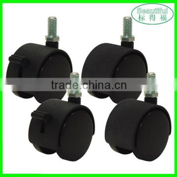 Furniture,Grid wall Panel Caster with Brake-Screw Rod