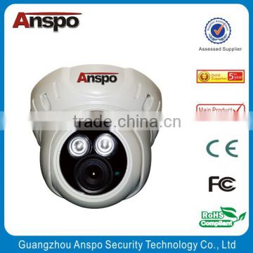 2014TOP 10 Anspo CMOS Array H.LED DOME Camera 800TVL Factory Guangzhou