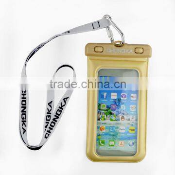 Thiner and Lighter Waterproof Bag with Neck string Type