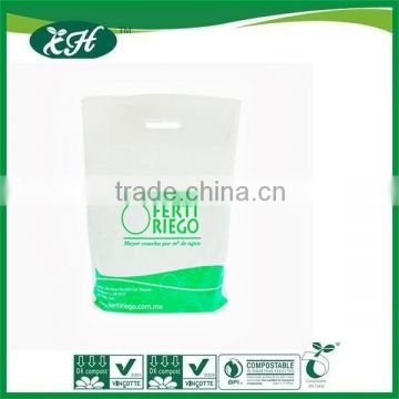 promotional custom print high quality shopping hand plastic bag