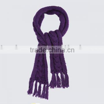 long acrylic scarf