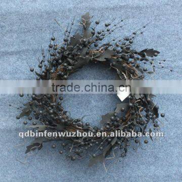 Hot Selling Artificial Outdoor Christmas Flower Wreaths