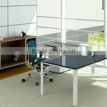modern secretary CEO glass office table (TT-Series)