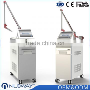 Korea imported 7 joints light guiding arm nd yag laser tattoo removal equipment