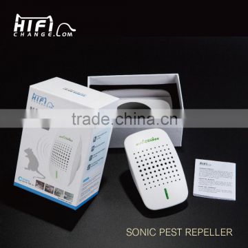Set of 2 Pest Control Ultrasonic Repeller Electronic Plug-In Repeller for Insects- Best Repellent for Cockroaches, Rodents