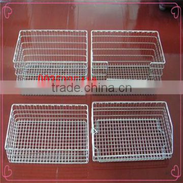 Medical 304 316 stainless steel disinfecting basket factory