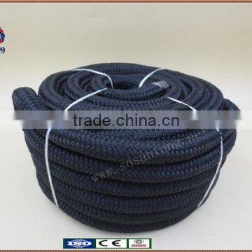 DOCK line|With Loop|premium 2mm-50mm| Pre-Spliced |Double braid Polyester | black