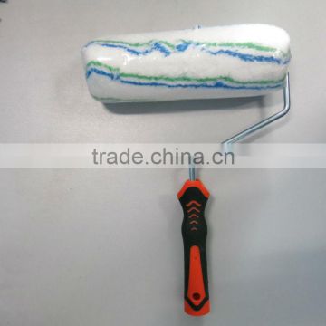 Different size acrylic patterned paint brush roller sleeves