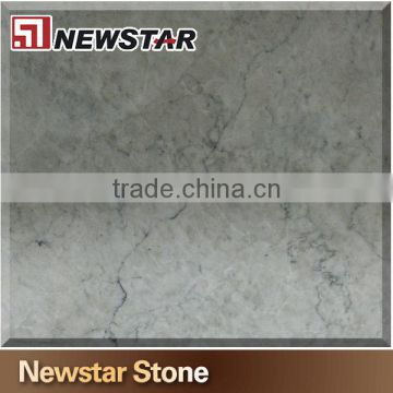 Newstar Cyan Cream Standard Size Marble Floor Tiles Pattern