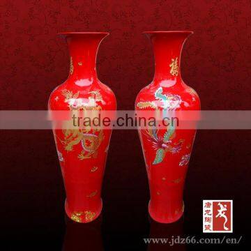 2017 hot selling chinese flower vases for weddings