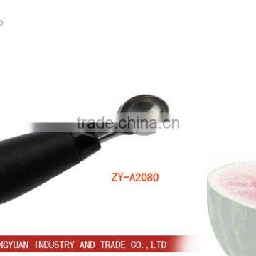 2014 New arrival stainless steel ice cream spoon with pp handle