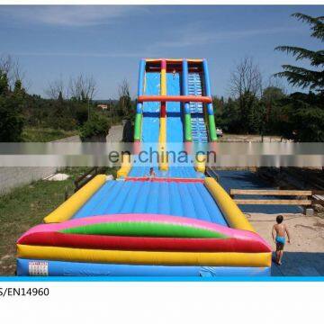 large inflatable slide /giant inflatable slide 1000 ft slip n slide inflatable slide the city