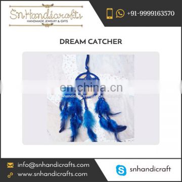 Alluring Design Blue Colour Feather made Dream Catcher for Sale