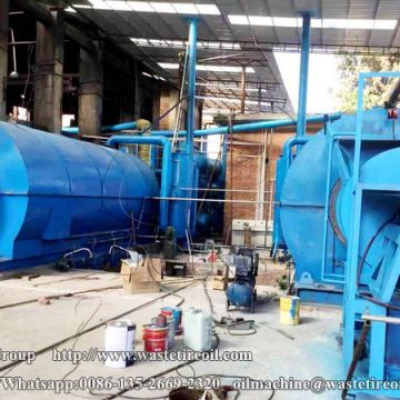 How to set up a waste tyre pyrolysis to oil plant?