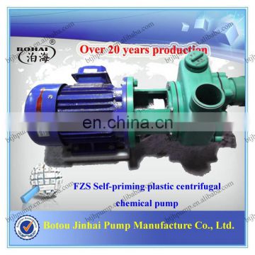 Self Priming Engineering Plastic Anti-Corrosive Chemical Pump