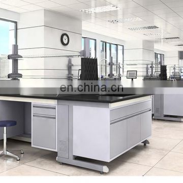 Central table for lab furniture /ceramic laboratory bench dental workstation