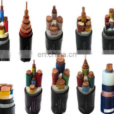 Copper core PVC insulated power cable flexible cable Bc oxygen-free copper PVC insulated Rvv2 3 4 conductor