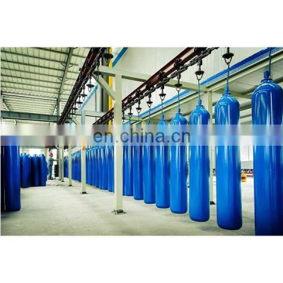 HG-IG 40L CO2 high pressure seamless gas cylinder with CGA320 Valve and handle