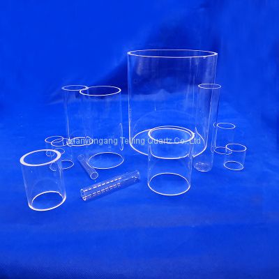 various size quartz glass tube clear quartz tube