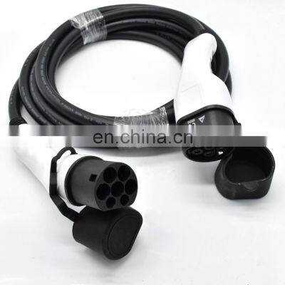 5M IEC 62196 1 Phase 3 Phase 32A EV Electric Car Charging Cable Type 2 EVSE Cable For European Standard