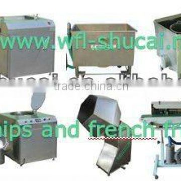 High Quality Potato Chips Machine Supplier/French fries machine/Potato chips and french fries line/Food machine