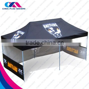 cheap 10x10 advertise print steel marquee tent