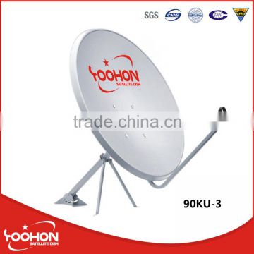 90m TV Signal Satellite Dish with CE Certificate