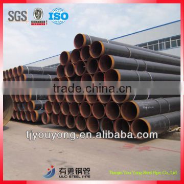 Large Diameter Q345 erw spiral welded steel pipe on sale